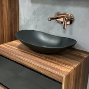 Раковина накладная Redo 640х360х135 RD-358-MB.US мат черн