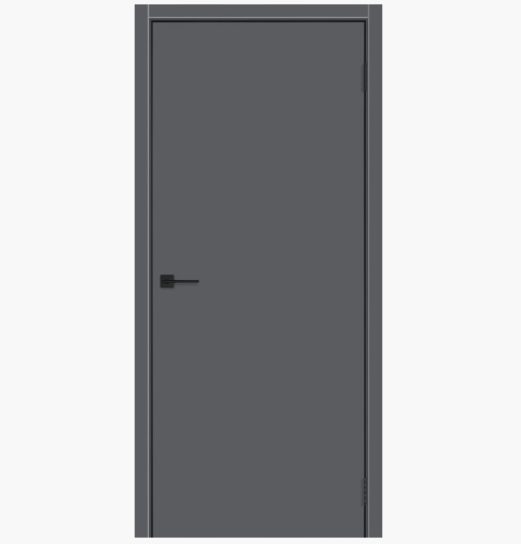 Дверное полотно 500/6/8/18 Антрацит 600Г