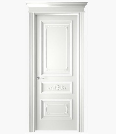 Дверное полотно Гарден 400С Эмаль RAL9010 G-3 матовая печать