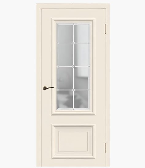 Дверное полотно Верона 900С Эмаль шампань