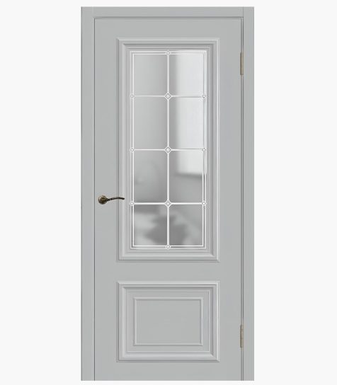 Дверное полотно Верона 700С RAL7047