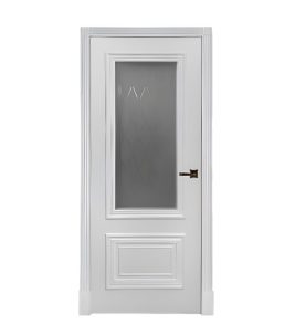 Дверное полотно Престиж Эмаль белая 400С