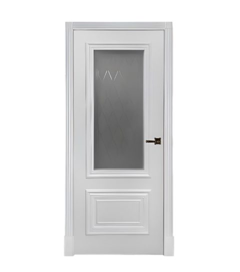 Дверное полотно Престиж Эмаль белая 400С