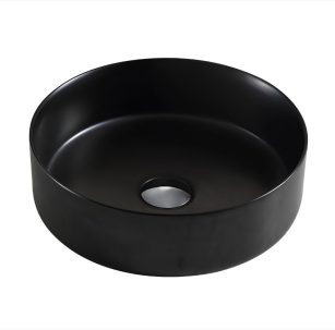 Раковина накладная Azario 355х355х120 AZ-3134-МВ черн мат