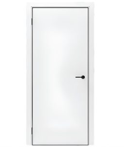 Дверное полотно Порта-50 Аляска 800Г черн алюм кромка