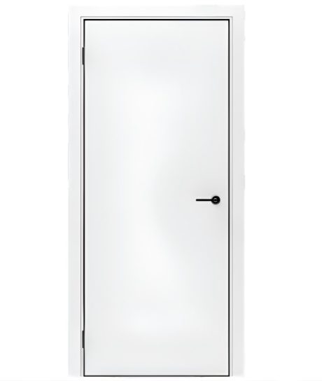 Дверное полотно Порта-50 Аляска 800Г черн алюм кромка