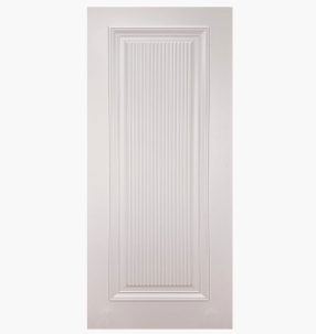 Дверное полотно Парма-1 Эмаль Белая 700С гравировка/рефлектив