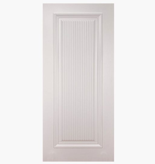 Дверное полотно Парма-1 Эмаль Белая 700С гравировка/рефлектив