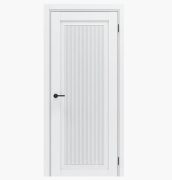 Дверное полотно Неоклассика-4 Шеллак вайт (флекс эмаль) 800х2000 мм