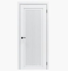 Дверное полотно Неоклассика-4 Шеллак вайт (флекс эмаль) 800х2000 мм