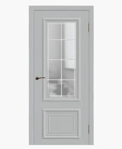 Дверное полотно Верона 600С RAL7047