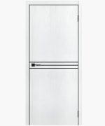 Дверное полотно Л-3 Ясень белоснежный 600Г