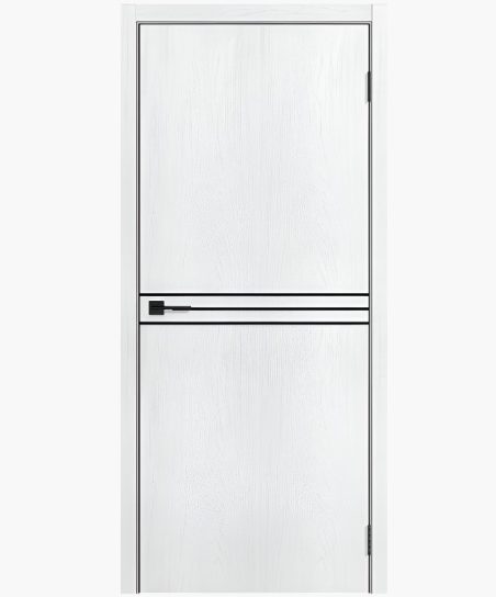 Дверное полотно Л-3 Ясень белоснежный 600Г