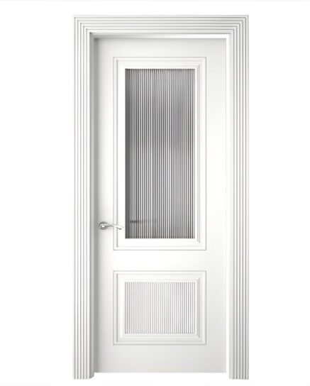 Дверное полотно Пианно 900С Эмаль белая