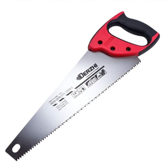 Ножовка по дер DERZHI 350 мм зак зуб 2D.