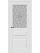 Дверное полотно Честер-2 Эмаль белая 400С