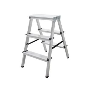 Стремянка алюмин двухстороняя 2х3 Новая высота 2120203