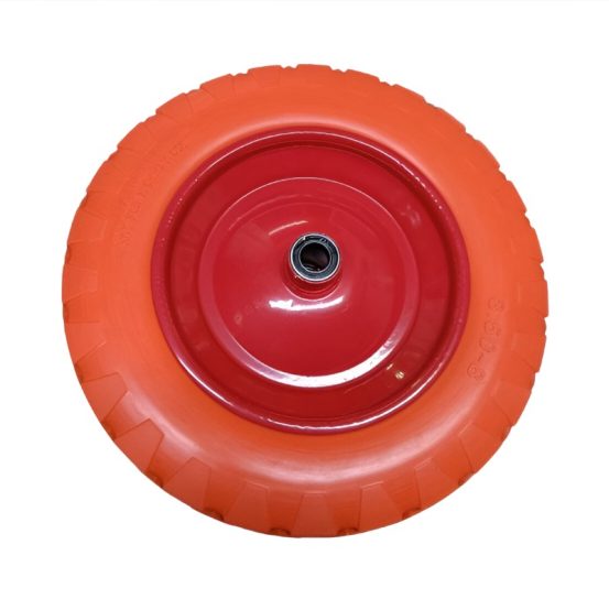 Колесо ПУ 3,5/8 16 мм бескамерное