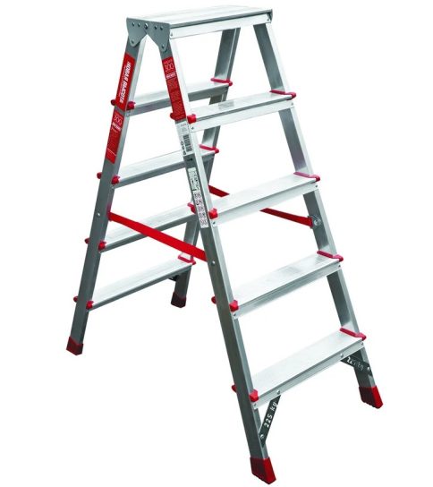Стремянка 2-сторон Новая высота 5 ступ (3,10 высота)