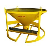 Бадья для бетона БП-0,75  с лотком (поворотная)