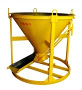 Бадья для бетона БН-1,5 с лотком