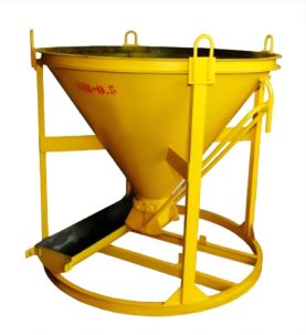 Бадья для бетона БН-1,5 с лотком