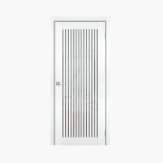 Дверное полотно Симпл 8 Эмалекс белый 800С зеркало