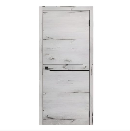 Дверное полотно Л-4 Рустик серый 900Г