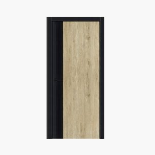 Дверное полотно 523 Рустик натуральный / Блэк ПЭТ 800Г ОБРАЗЕЦ