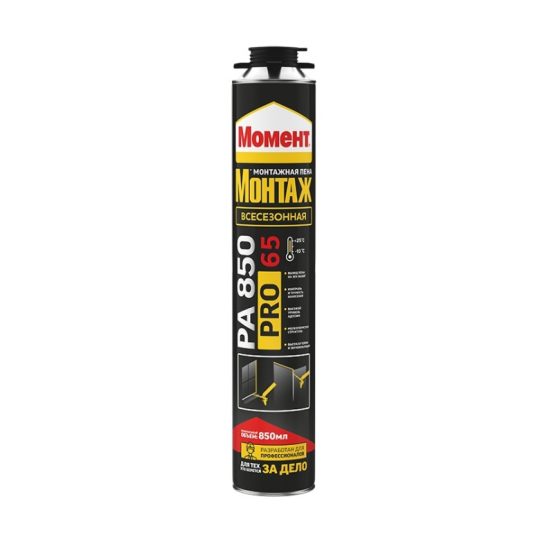 Пена монтажная Момент-65 стандарт с труб 3003352