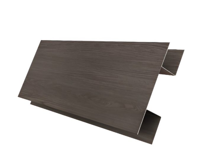 Планка Н-образная (ПРТ-06-NaiveMaroon-0,45) Блок-Хаус