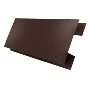 Планка Н-образная 90х2000 (ПРТ-06-Red Wood-0,45-0,5)