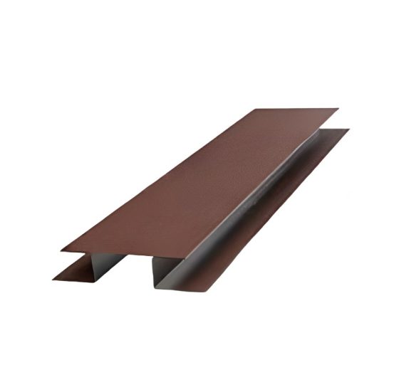 Планка стыковочная 50х2000 (Ecosteel-01-Мореный дуб-0,5)