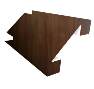 Планка стыковочная сложная Woodstock 75*3000 (ЭС-МА-01-Мореный дуб-0,5)