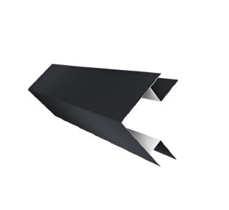 Планка угла внешнего сложного Блок-хаус GL 0,5 Print-foil Naive