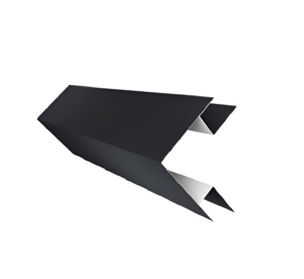 Планка угла внешнего сложного Блок-хаус GL 0,5 Print-foil Naive