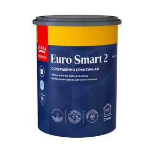 Краска Тиккурила Евро-2 латекс 0,9 л