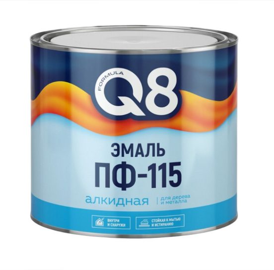 Эмаль Формула 1,8 кг коричневая ПФ-115