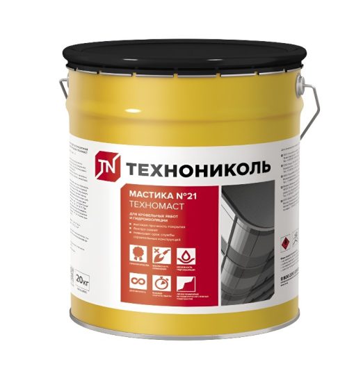 Мастика кровельная Технониколь №21 (Техномаст) 20кг