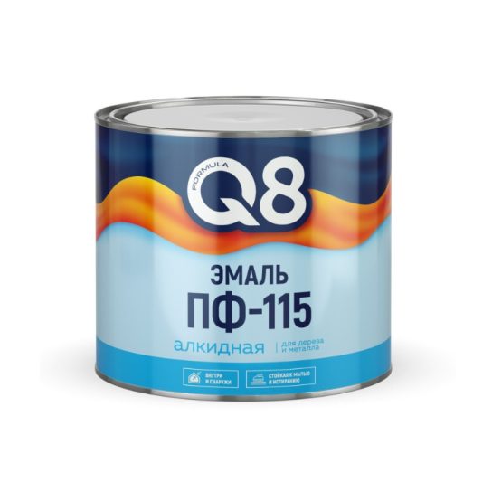 Эмаль Формула 1,8 кг желтая ПФ-115