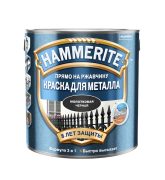 Эмаль Хаммерайт молотковая черная 2л