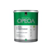 Эмаль акриловая Ореол универ матовая серая 3 кг