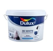 Краска в/д Dulux 3D White для стен и потолков база BW 2,5 л
