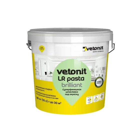 Шпатлевка Vetonit ЛР 18кг