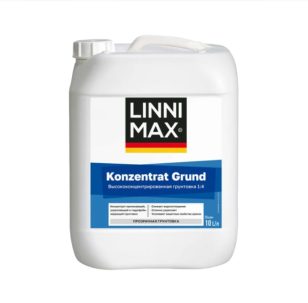 Грунтовка LINNIMAX КОНЦЕНТРАТ 1:4 10л