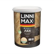Лак акрил LINNIMAX для паркета и полов шелк-мат 0,9 л