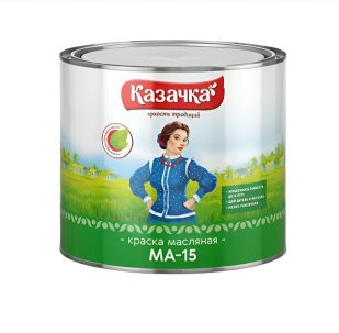 Эмаль Казачка 1,9 кг бирюзовая МА-15