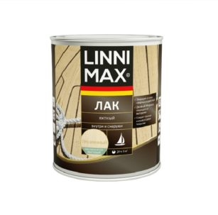 Лак алкид LINNIMAX Яхтный шелк-матовый 2,5 л