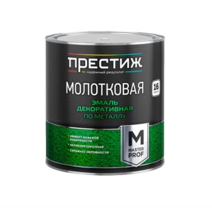 Эмаль молот/эф Престиж темно-коричневая 2,5 л