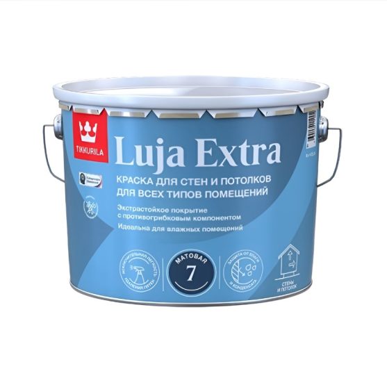Краска LUJA EXTRA мат 9л